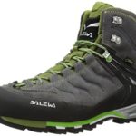 Salewa Herren Trekking- und Wanderstiefel MS MTN Trainer Mid GTX, Grau (Pewter/Emerald 4052), 43 EU (9 Herren UK)